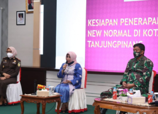 PLT. WALI KOTA RAHMA MINTA SEMUA SEKTOR SOSIALISASIKAN PENERAPAN NEW NORMAL DI KOTA TANJUNGPINANG