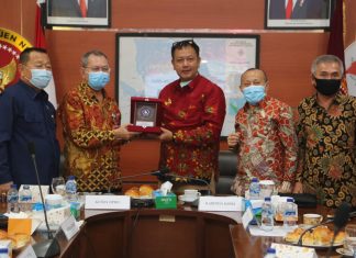 Silahturahmi dan Audiensi Komisi I DPRD Provinsi Kepri Bersama Kepala BIN Daerah Provinsi Kepulauan Riau dalam Rangka Meningkatkan Koordinasi Penyelenggaraan Pemerintah Daerah