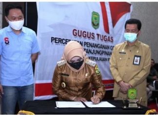 Pemko Tanjungpinang, Hj.Rahma S.IP Jalin Kerjasama dengan OK OCE Indonesia