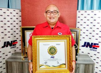 JNE Raih Dua Penghargaan di Tengah Pandemi Covid-19