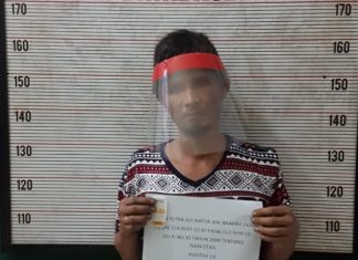 Seorang Terduga Kurir Narkoba Pelalawan ditangkap