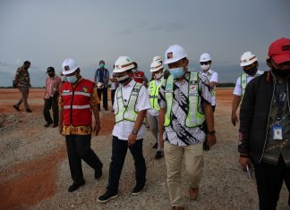 Pelaksanaan Pembangunan Taxiway dan Apron Logistik Bandara Hang Nadim Dimulai