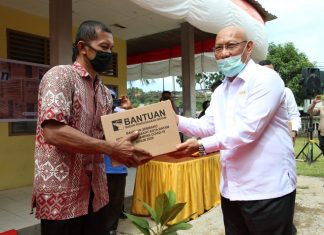 BP Batam Serahkan 24.557 Bantuan Sembako di Kecamatan Sei Beduk