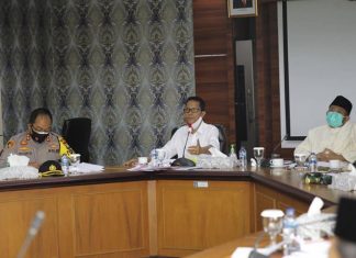 Ketua DPRD menghadirin Rapat Forkopimda