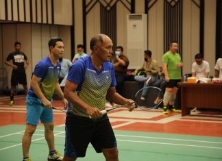 Jalin Kebersamaan, BP Batam dan Bank Mandiri Gelar Pertandingan Persahabatan Bulu Tangkis