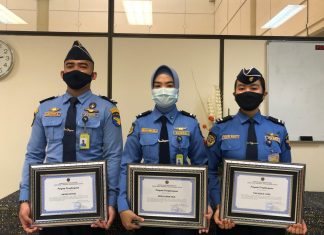 Kementerian Perhubungan Beri Penghargaan untuk 3 Petugas Avsec Bandara Hang Nadim Batam