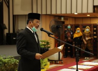 Lantik para Pejabat, Kepala BP Batam Harap Ada Inovasi Baru