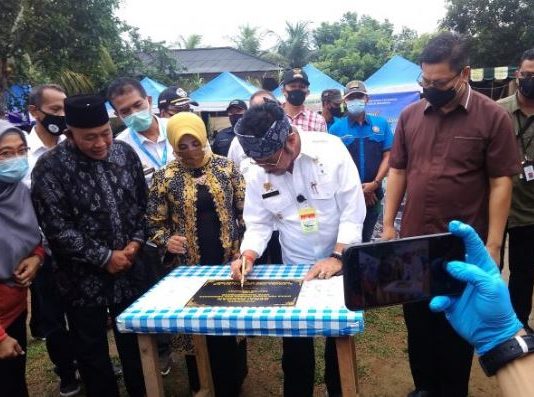 Walikota Tanjungpinang Hj Rahma S.Ip menyambut baik kedatangan menteri dan rombongannya