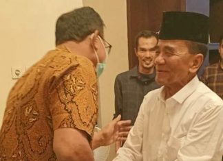 Mantan Gubernur Riau Bebas Dari Lapas Sukamiskin Sudah Seminggu Di Pekanbaru Rencana Hari Ini Atuk Annas Ke Rohil