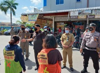 Beraktivitas Tanpa Masker, 93 Warga Bengkong Batam Terjaring Razia