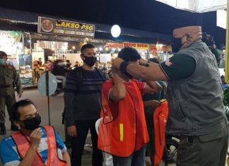 Baru 1 Menit Ikut Razia, Pjs Wali Kota Batam Dapati 3 Orang Tak Pakai Masker
