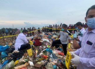 Penemuan Mayat Seorang Laki- laki di TPA Punggur Batam