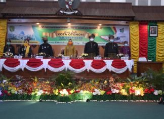 HUT Ke-19 Kota Otonom, Rahma Sampaikan Capaian Pembangunan dalam Paripurna DPRD Tanjungpinang