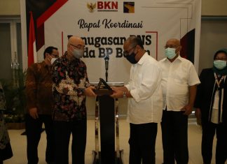 BP Batam Terima SK Penugasan PNS