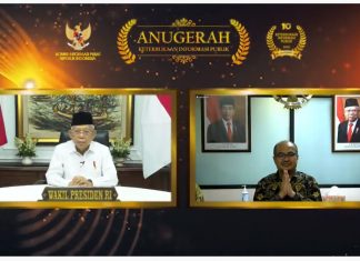 Badan Pengusahaan (BP) Batam Mendapat Penghargaan Anugerah Keterbukaan Informasi Publik Tahun 2020