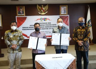 BP Batam dan Pemprov Kepri Jalin Kerjasama Pengembangan Kawasan Maritim City Pulau Galang