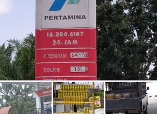 SPBU NAKAL. 14.284.6107., ini tetap saja membandel walaupun sudah di publikasikan tidak pengaruhi, terkait penimbunan BBM bersubsidi jenis premium