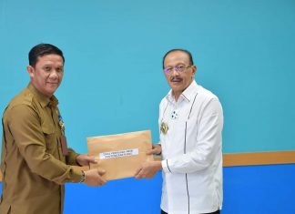 Bupati Natuna Serahkan DPA Tahun 2021, Jangan Tunda-tunda Realisasi Program Kerja