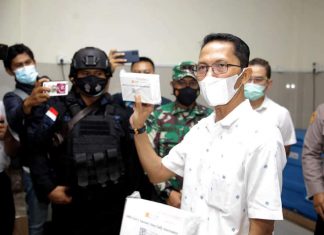 Pemko Batam telah menerima 11.120 vaksin Produksi Sinovac Tahap I