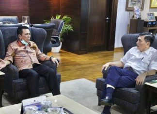 Bertemu Menko Luhut, Gubernur Ansar Ingin Reaktivasi Sektor Wisata