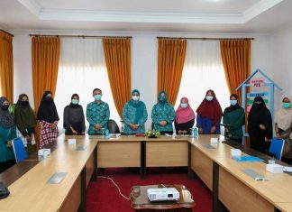 Hj. Dewi Komalasari Silaturahmi Ke Pengurus Kohati