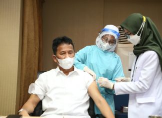 Kepala BP Batam Laksanakan Vaksinasi Tahap Kedua Covid-19