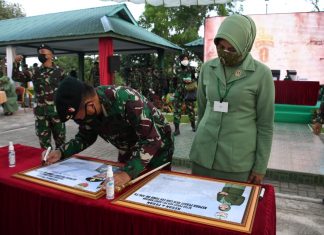 Pangdam I/BB Mayjen TNI Hasanuddin SIP,MM Kunjungi Markas Batalyon Raider 136 / Tuah Sakti