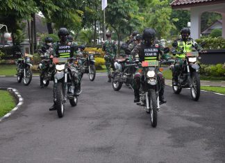 Tingkatkan Rasa Aman , Pangdam I/ BB Patroli Keliling Kota Medan