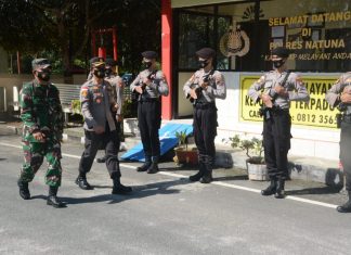 Kunjungan Mayjen TNI Hassanudin SIP,MM Ke Markas Polres Natuna