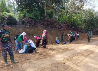 Satgas TMMD ke- 110 Kabulkan Impian Warga dengan Bangun Jalan Penghubung 2 Desa