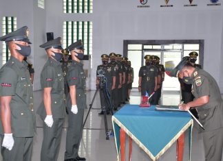 Pangdam I/BB Pimpin Penyumpahan Dan Tutup Dikmata TNI AD Gelombang II TA 2020