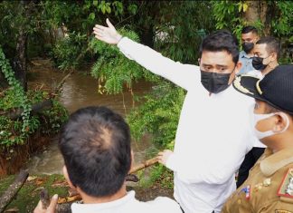 BOBBY NASUTION PERINTAHKAN KADIS BENTUK TIM ATASI SAMPAH DI SUNGAI DELI