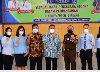 Sosialisasi Fungsi Jaksa Pengacara Negara di Kabupaten Deli Serdang