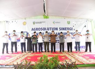 Wamentan RI Saksikan MoU Agrosolution Sinergi Santri Membangun Negeri di Sumsel