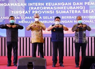 Sumsel Gelar Rakorwasin Keubang 2021