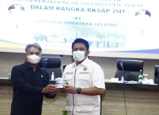HD Harap Dukungan BKSAP DPR RI Terkait Pembangunan Tanjung Carat dan Pelaksanaan Vaksinasi Sumsel