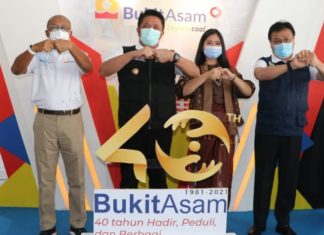 Gubernur Sumsel Resmikan PLTS Tanjung Raya dan Objek Wisata Tambang Tanjung Enim