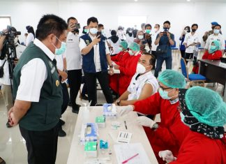 Sumsel Kembali Terima 30.950 Vial Vaksin