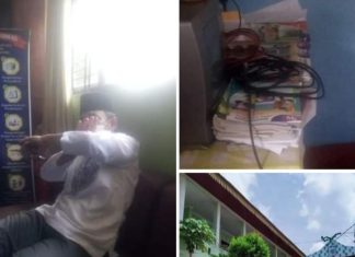 Kepsek SDN 108 Kota Pekanbaru Jual Buku LKS Kepada Wali Murid