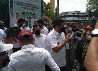 Masyarakat Belawan Bahari Tuntut Walikota Medan, hentikan pembangunan Bangunan PT.STTC