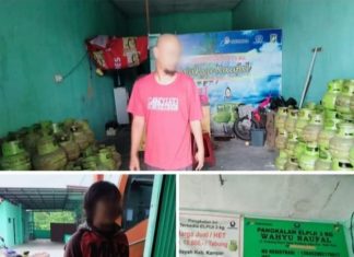 Wilayah Hukum Polres Kampar Marak Nya Pangkalan Gas LPJ Melon 3 Kilo Yang Bersubsidi Membandel