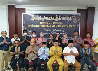 Ketua DPRD Gelar Buka Bersama Di Gedung DPRD Kota Batam