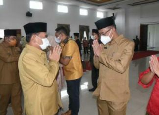 Pejabat Pimpinan Tinggi Pratama Di Lingkungan Pemkab Deli Serdang Dilantik Bupati