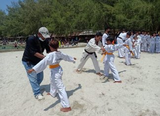 Dojang Taekwondo Formapera sematkan Sabuk Kuning bagi 32 anak didik