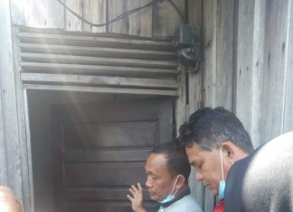 Rumah Marlon Situmorang Wartawan Sinar Pagi Baru Diteror Bom molotov