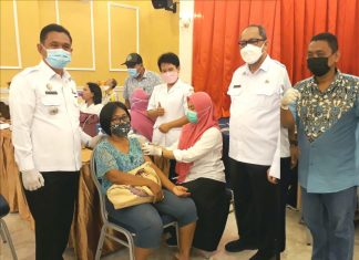 800 Warga Tanjung – Morawa Divaksin