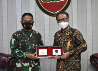 Wujud Sinergitas Bersama BUMN, Pangdam I/BB Terima Audiensi SKK Migas dan PT. Pertamina Hulu Rokan