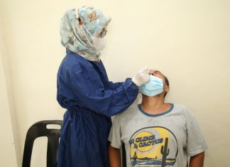 Satgas Penanganan Covid-19 Batam Lakukan Rapid Test Antigen Massal di Rusun BP Batam Bida Ampar