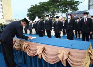 Kepala BP Batam Lantik para Pejabat Struktural dan Manajemen di Lingkungan BP Batam
