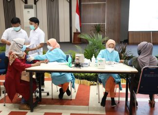 Badan Pengusahaan Batam Gelar Vaksinasi Covid-19 Tahap Dua untuk Keluarga BP Batam